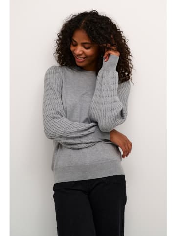 Kaffe Pullover in Grau