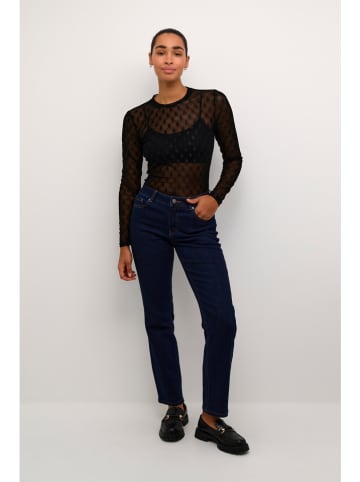 Kaffe Longsleeve in Schwarz