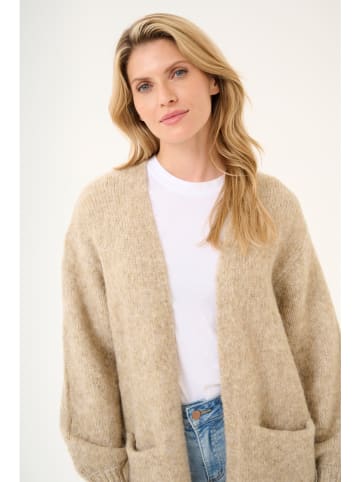 Kaffe Cardigan in Beige