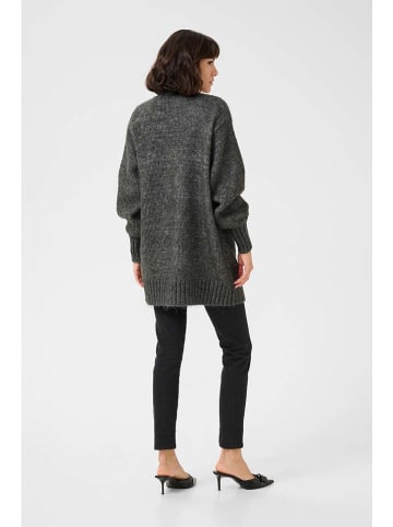 Cream Cardigan in Anthrazit