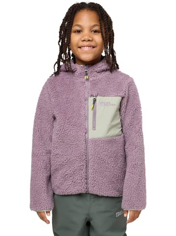 Jack Wolfskin Bluza polarowa "Ice Curl" w kolorze fioletowym
