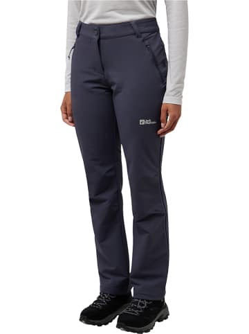 Jack Wolfskin Funktionshose "Activate Thermic" in Anthrazit
