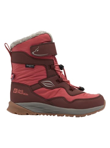 Jack Wolfskin Kozaki zimowe "Polar Bear" w kolorze bordowo-różowym