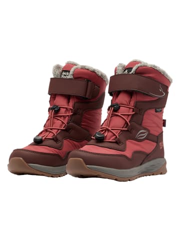 Jack Wolfskin Kozaki zimowe "Polar Bear" w kolorze bordowo-różowym
