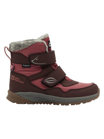 Jack Wolfskin Botki zimowe "Polar Bear" w kolorze bordowo-różowym