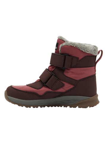 Jack Wolfskin Botki zimowe "Polar Bear" w kolorze bordowo-różowym