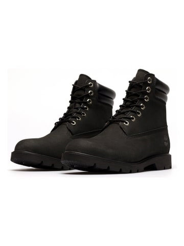 Timberland Skórzane botki "6 In Basic" w kolorze czarnym