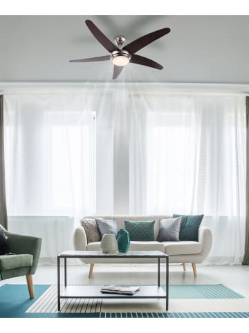 Globo lighting Deckenventilator in Schwarz  - (H)37,2 x Ø 13,2 cm 