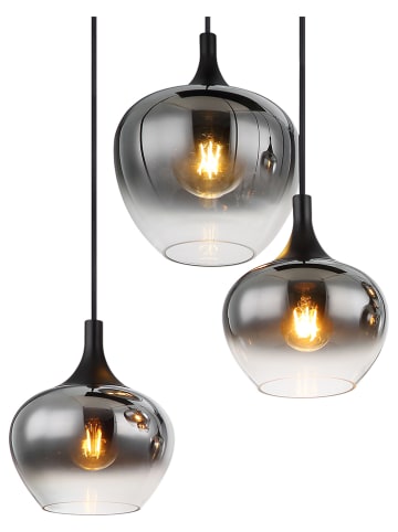Globo lighting Hängeleuchte in Schwarz - (L)86 x (B)42 x (H)120 cm