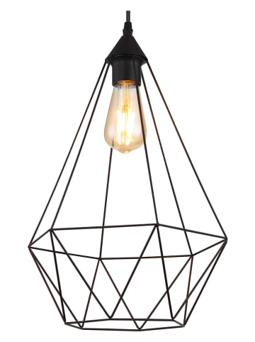 Globo lighting Hängeleuchte in Schwarz - (H)120 x Ø 30 cm