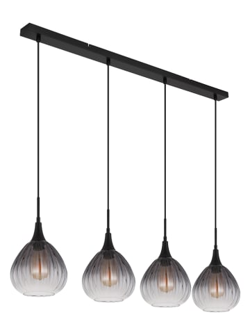 Globo lighting Hängeleuchte in Schwarz - (L)110 x (B)20 x (H)120 cm