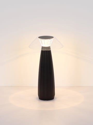 Globo lighting LED-Tischleuchte in Schwarz - (H)28 x Ø 15,4 cm