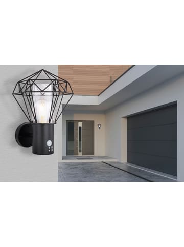 Globo lighting LED-Außenleuchte in Schwarz - (B)22,5 x (H)34 cm