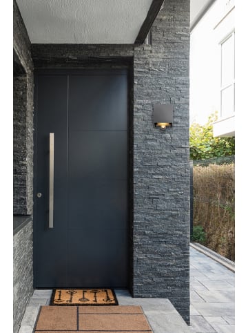 Globo lighting LED-Außenleuchte in Anthrazit - (B)10 x (H)12,5 cm