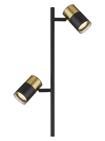 Globo lighting Staande ledlamp zwart/koperkleurig - (H)154 cm