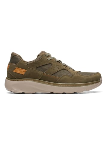 Clarks Leder-Sneakers ''ChartLite Tor'' in Grün