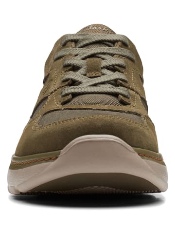 Clarks Leder-Sneakers ''ChartLite Tor'' in Grün