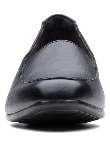 Clarks Leder Slipper Juliet Lora in Schwarz gunstig kaufen limango