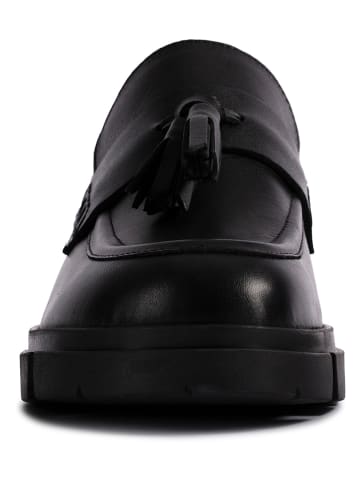 Clarks Leder-Slipper ''Teala Loafer'' in Schwarz