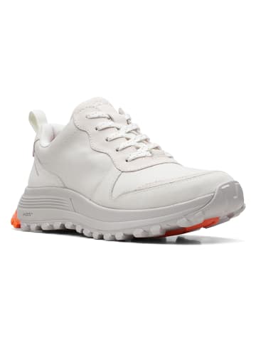 Clarks Skórzane sneakersy ''ATLTrekFreeWP'' w kolorze białym