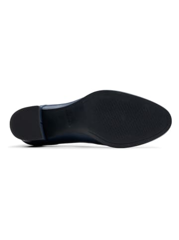 Clarks Skórzane czółenka 'Freva55 Strap'' w kolorze granatowym