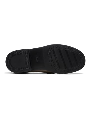 Clarks Leder-Slipper ''Splend Penny'' in Beige