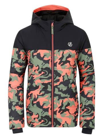 Dare 2b Ski-/ Snowboardjacke "Liftie" in Khaki/ Rot/ Schwarz