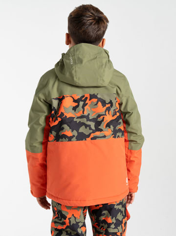 Dare 2b Ski-/ Snowboardjacke "Traverse II" in Khaki/ Rot