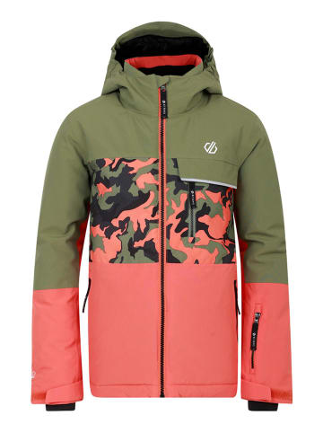 Dare 2b Ski-/ Snowboardjacke "Traverse II" in Khaki/ Rot