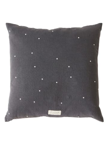 OYOY living design Kissenbezug "Kyoto" in Anthrazit - (L)50 cm - (B)50 cm