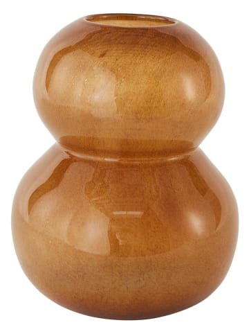OYOY living design Vase "Lasi" in Hellbraun - (H)30 cm x Ø 25,5 cm