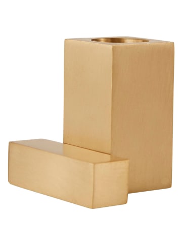 OYOY living design Kaarshouder "Square Solid Brass" beige