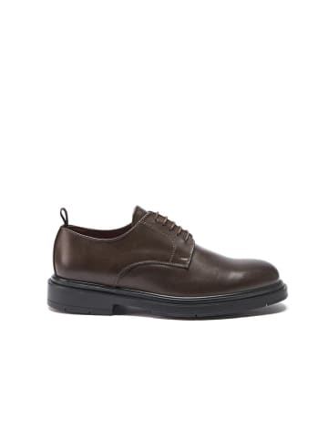 Frank Daniel Leder-Schnürschuhe in Braun