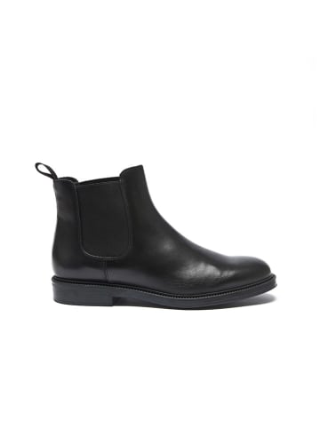 Frank Daniel Leren chelseaboots zwart