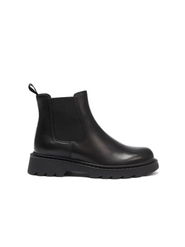 Frank Daniel Leren chelseaboots zwart