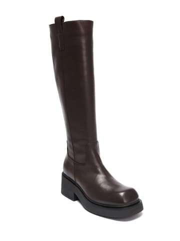 Frank Daniel Leder-Stiefel in Braun