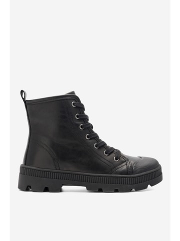 Lasocki Leder-Boots in Schwarz