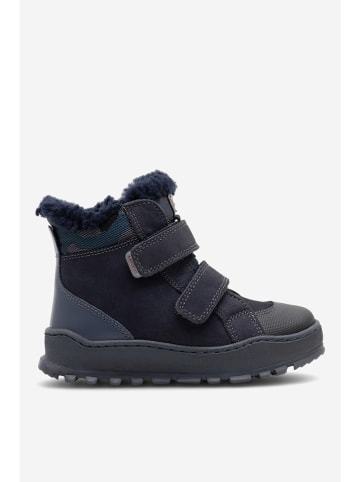 Lasocki Leren winterboots donkerblauw