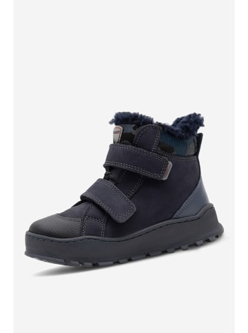 Lasocki Leder-Winterboots in Dunkelblau