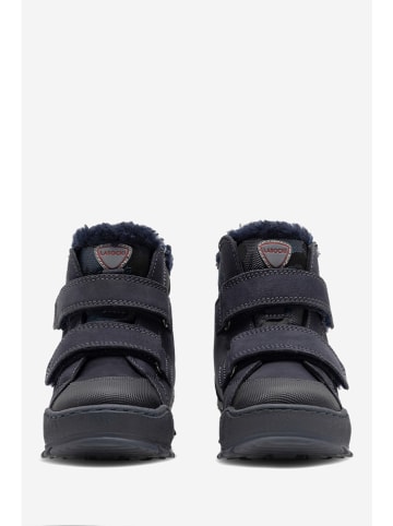 Lasocki Leren winterboots donkerblauw
