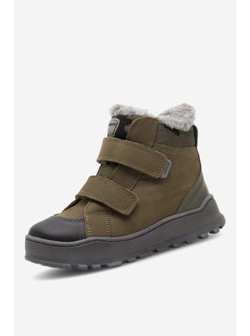 Lasocki Leren winterboots kaki
