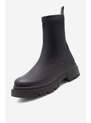 Lasocki Leder-Boots in Schwarz