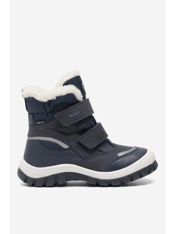 Lasocki Leren winterboots donkerblauw