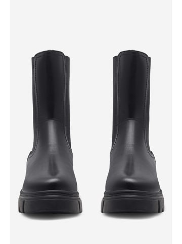 Lasocki Leder-Chelsea-Boots in Schwarz