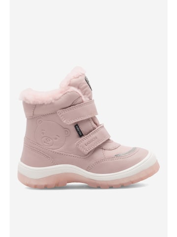 Lasocki Leder-Winterboots in Rosa