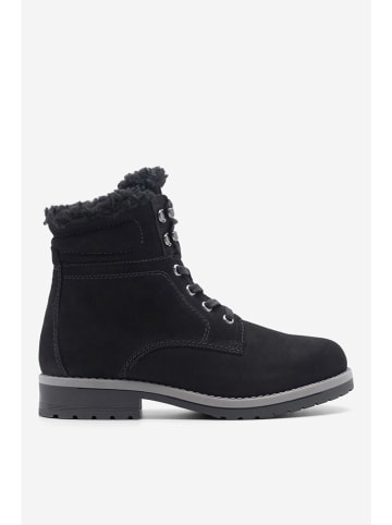 Lasocki Leder-Stiefeletten in Schwarz