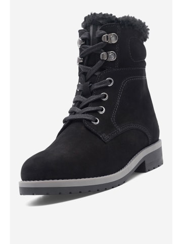 Lasocki Leder-Stiefeletten in Schwarz