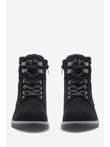 Lasocki Leder-Stiefeletten in Schwarz