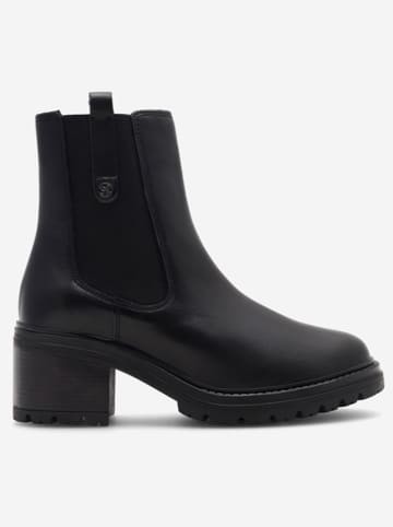 Lasocki Leren chelseaboots zwart