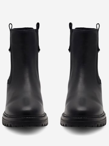 Lasocki Leren chelseaboots zwart